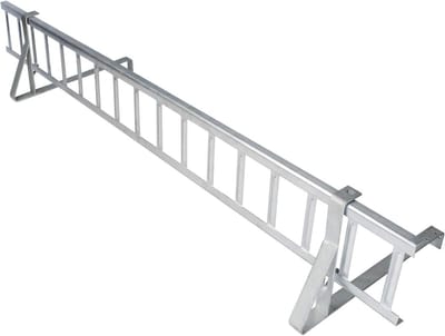 Sneeuwvangrooster - Sneeuwvanger - Dakbescherming - Verzinkt staal - 3 meter - Zilver