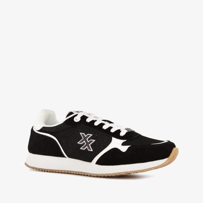 XX by Mexx dames sneakers zwart wit - Maat 37 - Uitneembare zool