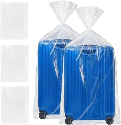 Extra grote transparante opbergzakken - 5 stuks, 120cm x 90cm, ideaal voor dekbedden, speelgoed en bagage