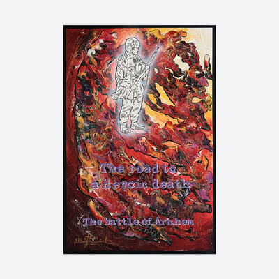 Zeefdruk Airborne Collection - The Road to a Heroic Death