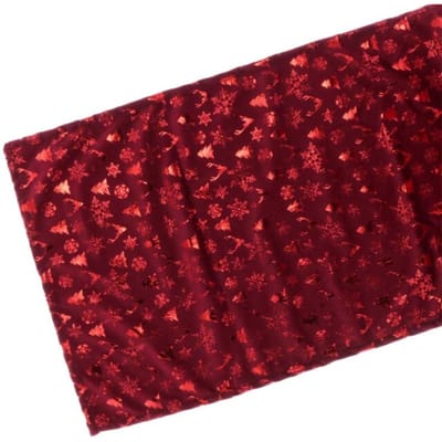 Unique Living | Tafelloper Bernt 45x150cm red