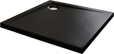 Sanifun douchebak Nero 800 x 800 x 45 Zwart