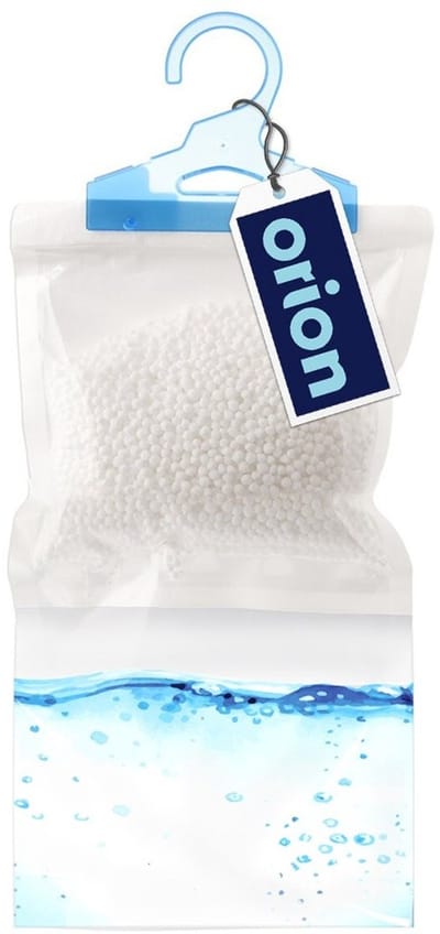 Orion - Ultra Fresh Serie - Luchtontvochtiger Hangend - 250g - Bevrijd van Geuren en Schimmel