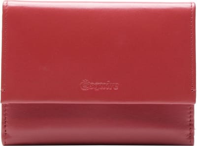 Esquire Portemonnee Silk 02 Wallet Red Donkerrood