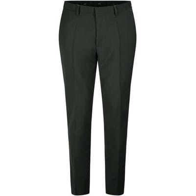 Roy Robson Broek Uni Wool Blend  Donker Groen / male