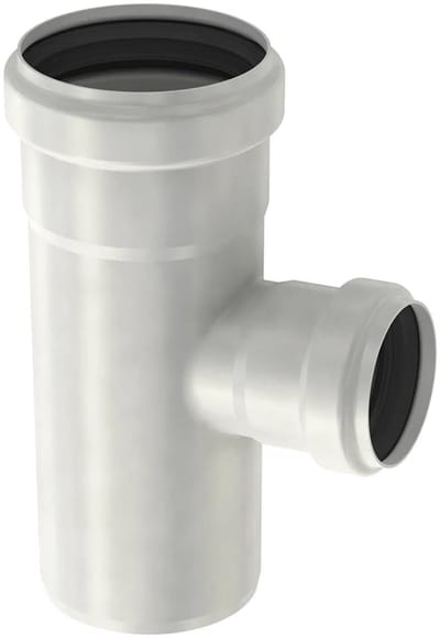 ACO Enkelvoudige aftakking RedPIPE d125x110x87,5Graden (419758) 1.4404, 0174.05.02