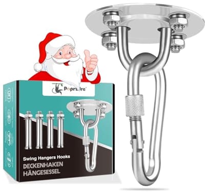 Zware Plafondhaak voor Hangstoelen en Bokszakken - Tot 450 kg