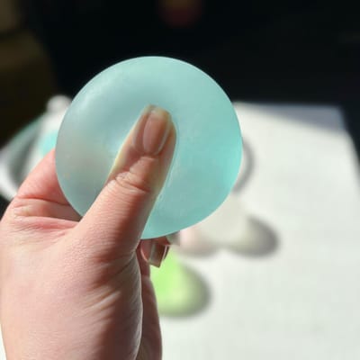 Maltose Blauwe Squishy Speeltjes Anti Stress Sensorisch Fidget Speeltje Zacht Realistisch Uitziend Transparant Blauwe Maltose Langzame Terugslag Decompressie Speeltje