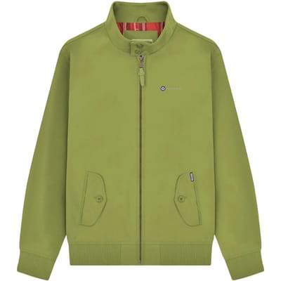 Lambretta Heren Target Waterafstotende Hoodie (Olijf)