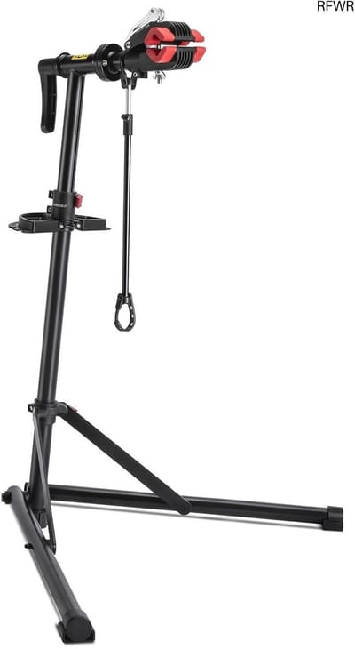 RFWR® Heavy-duty Fietsmontagestandaard met 360 Graden Draaibaarheid en Hoogte Verstelling
