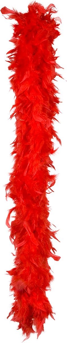 Boland - Verenboa 50 g rood Rood - Volwassenen - Unisex - Showgirl - Glitter and Glamour- Toppers