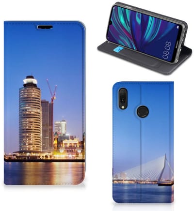 Huawei Y7 hoesje Y7 Pro (2019) Book Cover Rotterdam