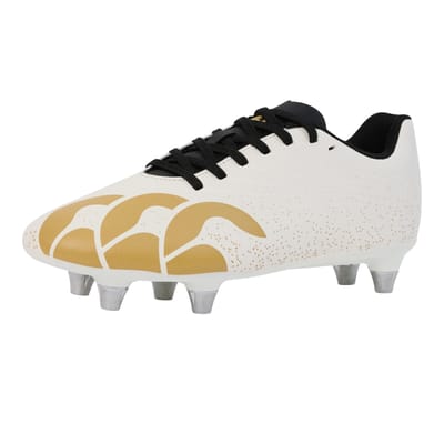 Canterbury Voetballaarzen voor kinderen (Wit)