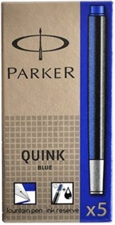Parker S0116240 inktpatronen - Penvulling -  Blauw