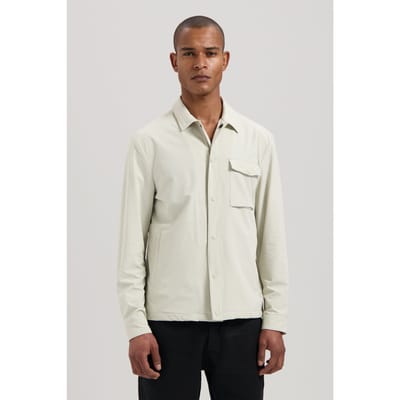 Dstrezzed Ds-lason Overshirt Mineral Grey Size: L | Casual Shirts Outlet | Heren | Grijs