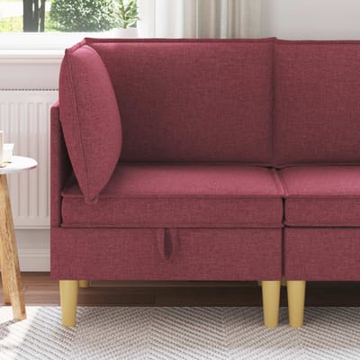 vidaXL - Sofa - met - opslag - Stof