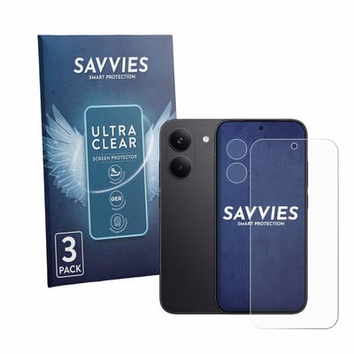 Savvies - Screenprotector voor Xiaomi Poco X8 Pro Iron Man Edition (Voor+Camera) - Folie Beschermfolie transparant 6 Stuks