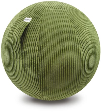 Vluv VLIP BOL zitbal - ergonomisch - voor kinderen - zacht & comfortabele stof - 50-55cm Olive