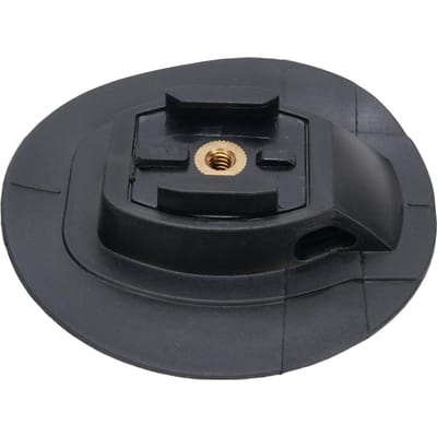 Base de Montage de Caméra pour Planche de Surf de Rechange Support de Montage de Caméra pour Planche de Surf Kayak Support PVC Support Fixe de Caméra pour Planche de Surf noir