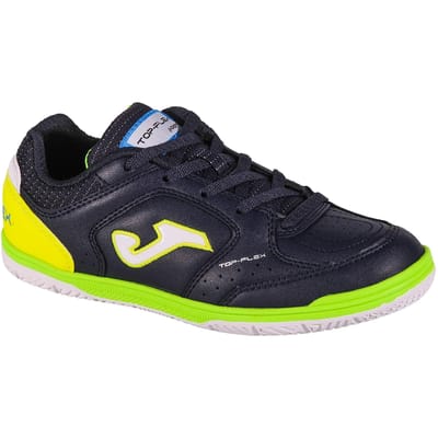 Joma Top Flex Jr 2433 IN TPJS2433IN, voor een jongen, Marineblauw, Indoorschoenen, maat: 32,5