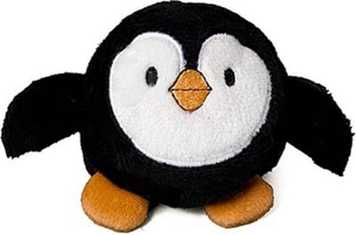 Pluche knuffel pinguin 7 cm