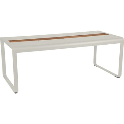 Fermob BELLEVIE tafel met opbergruimte - A5 leemgrijs