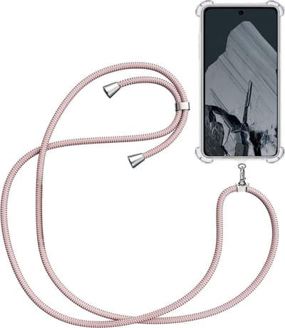 Universeel Telefoonkoord - Verstelbaar - Telefoonketting - Rose