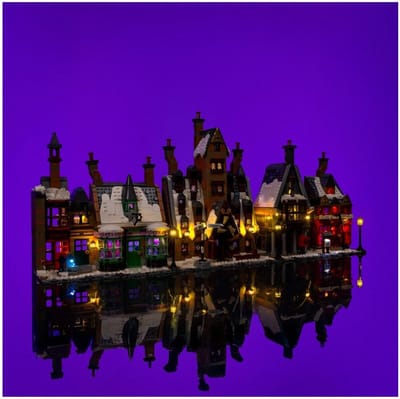 LMB 2.0 - Verlichtingsset geschikt voor LEGO® 76457 Harry Potter - Zweinsveld Dorp – Collectors' Edition.