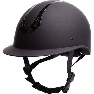Harry's Horse Veiligheidscap Pro F1 Mat Zwart/Zwart - 49/51 - XS