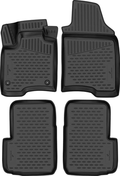 Walser Rubberen Voetmatten XTR geschikt voor Fiat Panda 02/2012 - Vandaag