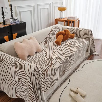 Home Camping Deken Wandtapijt Bedsprei Nordic Home Decor Vrijetijdsbankhoes Kwastjeslijn Deken Wild Tent Ornament Deken 180x130cm