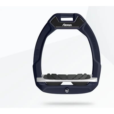 Veiligheidsequestieren Paardrijden Inclinatie Grip Blauw/Grijs/Zwart Flex-On Safe-On