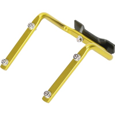 Convertisseur Porte-Bouteille de Tige de Selle de Vélo Adaptateur Double Porte-Bouteille Arrière de Selle de Vélo Argent
