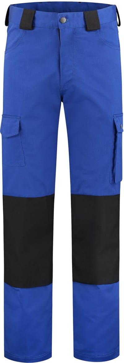 Top Rock Werkbroek WBC6040-006 katoen/poly - Korenblauw/Zwart - 66