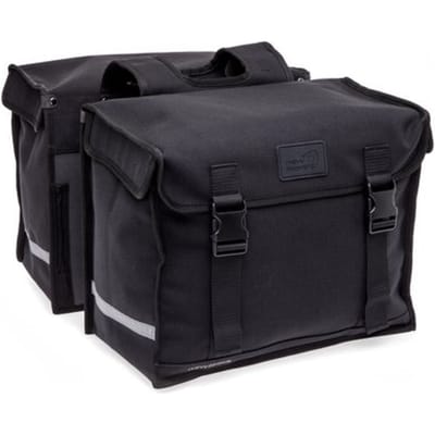 New Looxs ® Double Pannier Camping - Dubbele Fietstas - Geschikt voor Elektrische Fietsen – 66 Liter – Zwart
