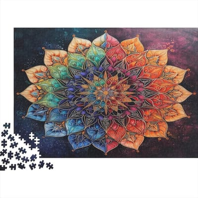Bloemblaadjes Puzzel - Legpuzzel Volwassenen - Ontspannend Tijdverdrijf - Met Bonus Poster - 1000 Stukjes - Kleurrijk