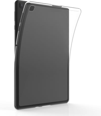 kwmobile Hoes geschikt voor HONOR Pad X8 - Siliconenhoes voor tablet in mat transparant - Tablet cover