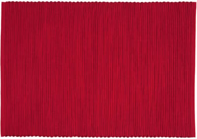Set van twee - Sander placemat Breeze 35x50 - Rood