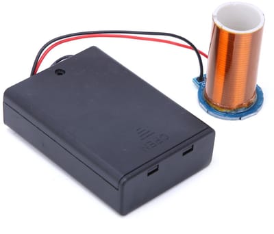 Dailygoody - Mini spoel - Draadloze transmissie - Handig voor ventilatorinstallatie - Standaard - Ondersteunt studentenexperimenten - Geschikt voor ed.