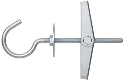 Veerbevestiging - Toggle Fixing - Gipsplaat Bevestigen - Hoog Draagvermogen - 6 x 1 x 1 cm - Zink