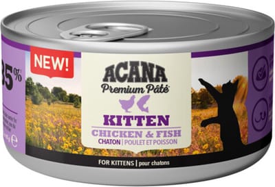 Acana Premium Pâté Kitten Kip & Vis - 24 x 85 gr - Voordeelverpakking