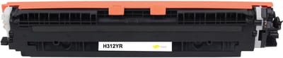 HP CE312A - Toner Geel - 1000 pagina's - Huismerk Compatible - Geschikt voor HP Canon I-Sensys LBP-7010c Canon I-Sensys LBP-7018c HP LaserJet Pro 100 Color MFP M175a HP LaserJet Pro 100 Color MFP M175nw HP LaserJet Pro CP1025 - HP toner