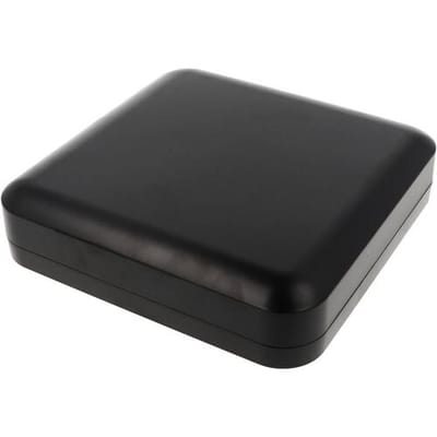 Hammond Electronics 1556HBK Universele behuizing 200 x 200 x 45 ABS kunststof Brandvertragend Zwart 1 stuk(s)