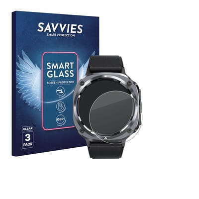 3 Stuks Savvies Screenprotector - geschikt voor TIMU S90 1.45" - beschermfolie glas transparant