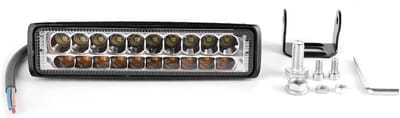 60W LED-lichtbalk voor terreinvoertuigen met 20 LED-kralen, dubbele kleur wit en geel, schokbestendig en duurzaam ontwerp
