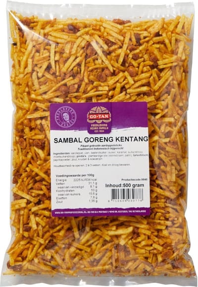 Go-Tan Sambal goreng kentang - Zak 500 gram