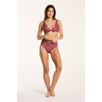 Shiwi Teddy Bikini Set Summer Safari Blossom Pink Leopard Size: 34 | Bikinis Outlet | Dames | Roze