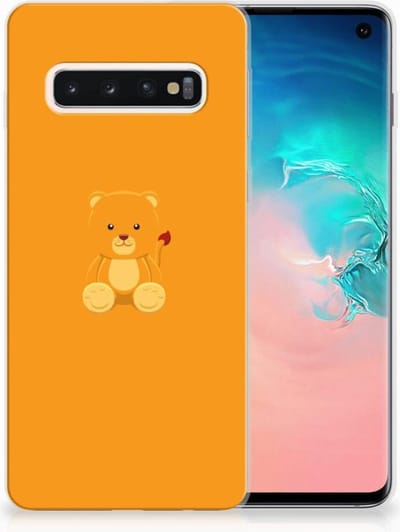 Samsung Galaxy S10 Telefoonhoesje met Naam Baby Beer