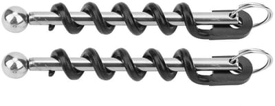 Dailygoods- Wijnflesopener Draagbaar - Roestvrij Staal - Multifunctionele Sleutelhanger - Ergonomische Handgreep - Duurzaam - Voor Keukens/Cafés/Feesten - Kurkentrekker
