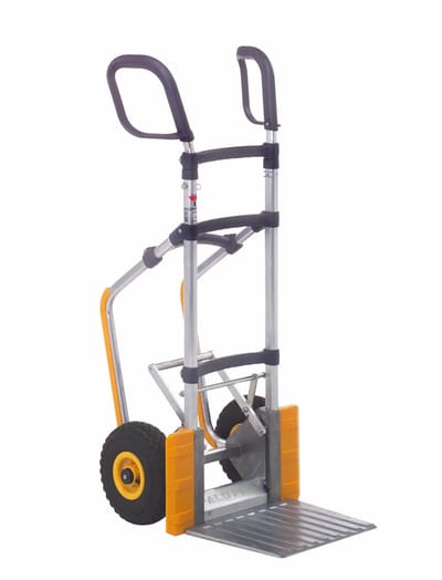 Ravendo ALU-PRO 2500 CLS M SR - Draagvlak 330x335 mm - Easy-tip, Glijrails & Verstelbare Handgrepen - Draagvermogen 250 kg